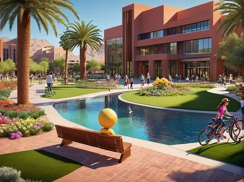 masdar,dubailand,csulb,summerlin,marrakesh,ucr,marrakech,gcu,huacachina oasis,dilmun,gouna,laayoune,oberoi,madinat,auc,hurghada,3d rendering,csula,emaar,golf resort,Unique,3D,3D Character