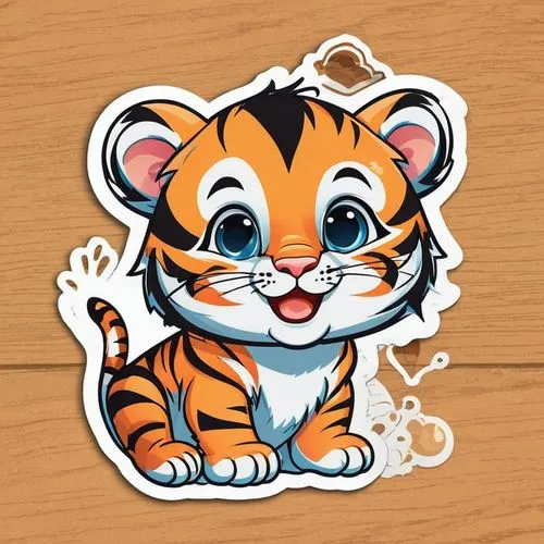 clipart sticker,animal stickers,tiger png,cat vector,tigerle,asian tiger,a tiger,tiger cat,tiger,tiger cub,sticker,tigger,tigers,cartoon cat,bengal tiger,bengal,kawaii animal patches,amurtiger,stickers,chestnut tiger,Unique,Design,Sticker