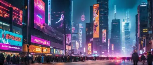 cyberpunk,metropolis,cybercity,shinjuku,colorful city,mongkok,dystopian,futuristic,city at night,time square,neons,cityscape,kabukiman,new york streets,city lights,cityzen,bladerunner,times square,tokyo city,cyberscene,Conceptual Art,Daily,Daily 06