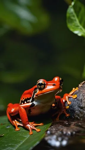 poison dart frog,coral finger tree frog,red eft,red-eyed tree frog,frog background,coral finger frog,pond frog,litoria fallax,litoria,hyla,perched on a log,common frog,hemidactylus,raorchestes,chytrid,cuban tree frog,xenopus,batrachochytrium,frog figure,chytridiomycosis,Photography,General,Natural