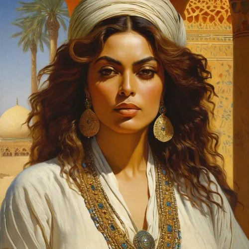 arabian,assyrian,persian,arab,orientalism,persian poet,arabian mau,middle eastern,pure arab blood,indian woman,islamic girl,jordanian,bedouin,argan,ancient egyptian girl,egyptian,sultana,dulzaina,iranian,radha,Art,Classical Oil Painting,Classical Oil Painting 42