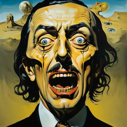 dali,el salvador dali,lovecraft,benigni,gotye,colescott,hitchcock,corben,tretchikoff,lychner,harryhausen,vonnegut,swearengen,zappa,crickley,spinoza,nevermore,surrealists,hans christian andersen,spiegle,Conceptual Art,Oil color,Oil Color 02