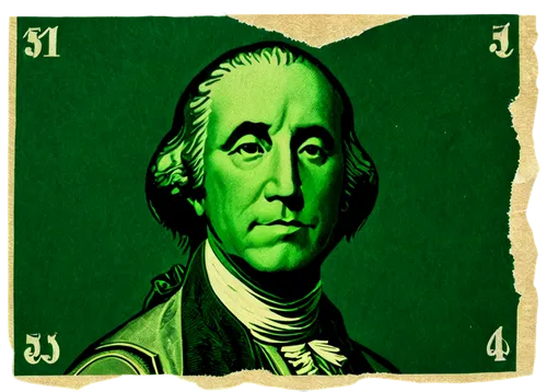 Dollar bill, crumpled paper, green color, George Washington portrait, serial number, treasure chest, scattered around, close-up shot, shallow depth of field, warm lighting, high contrast, realistic te