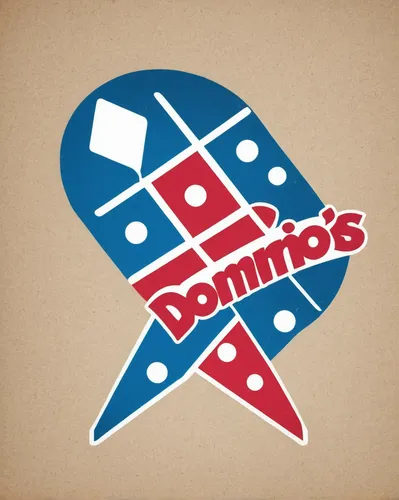 Craft a cozy and nostalgic logo for Domino's: Vintage vibes, warm colors, comfort food.,dominoes,dribbble icon,diet icon,store icon,food icons,pizza supplier,cancer icon,cancer logo,dribbble logo,bot 