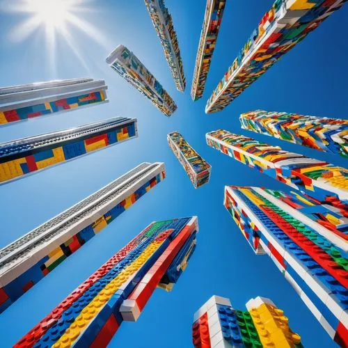 building blocks,lego building blocks,lego building blocks pattern,colorful flags,superblocks,lego blocks,building block,quipu,lego background,skyscrapers,abacus,blokus,flags,extrudes,flagpoles,voladores,ctbuh,urban towers,wooden poles,toy blocks,Illustration,Paper based,Paper Based 07