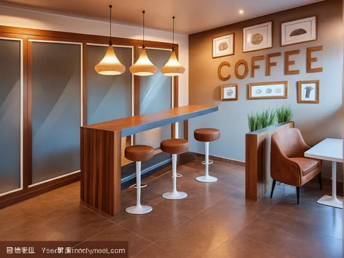 棕色为主要风格，适合年轻人休闲的咖啡厅,coffeetogo,kitchen design,coffee shop,coffee zone,coffee background,coffe-shop,coffeemania,watercolor tea shop,neon coffee,modern kitchen interior,cafe,interior decoration,breakfas