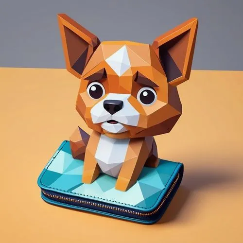 3d model,lowpoly,garrison,corgi,ein,3d figure,low poly,eevee,tsunoda,mascotech,3d rendered,a fox,bobblehead,little fox,nintendogs,cute fox,3d modeling,inu,adorable fox,3d render,Unique,3D,Low Poly