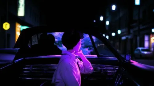 film noir,night highway,drive,woman in the car,cab driver,nightlife,car lights,passenger,girl in car,neon lights,neon light,taxi,citylights,cinematic,taxi cab,city lights,girl and car,night lights,automotive lighting,abstract retro