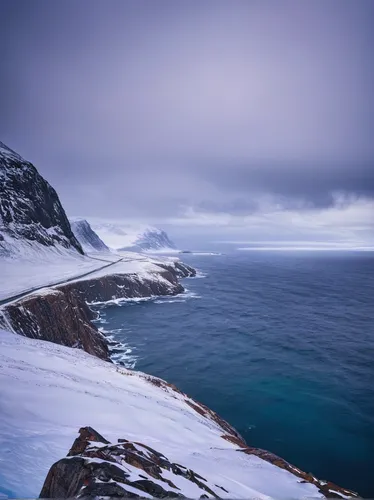 A moody winter's day at Nordkapp in Arctic Norway,north cape,baffin island,nordland,arctic ocean,norway coast,antarctic,arctic antarctica,arctic,antarctica,northernlight,greenland,the polar circle,lof