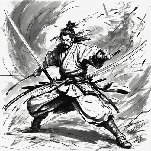 kenjutsu,taijiquan,yi sun sin,xing yi quan,samurai fighter,eskrima,samurai,shaolin kung fu,wushu,sambo (martial art),aikido,swordsman,sōjutsu,japanese martial arts,kungfu,tang soo do,iaijutsu,martial arts,wuchang,shorinji kempo,Illustration,Black and White,Black and White 08