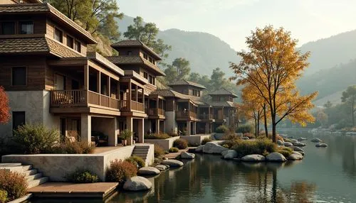 lijiang,alpine village,shangrila,bogart village,aurora village,shangri,escher village,oberland,mountain settlement,rendalen,mountain village,riverwood,chelan,streamwood,apartment complex,houseboats,forest lake,riftwar,boardinghouses,west lake