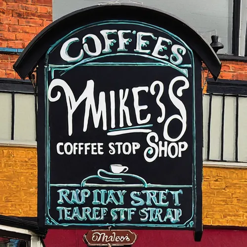 enamel sign,coffee shop,wooden signboard,coffee milk,the coffee shop,coffe-shop,wooden sign,coffee to go,sale sign,coffee with milk,drink coffee,coffeehouse,milwaukee,coffee grinds,roasted coffee,signage,lettering,coffee background,sign banner,neon coffee,Illustration,Black and White,Black and White 17