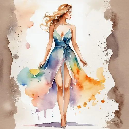 watercolor women accessory,watercolor pin up,watercolor,watercolor paint strokes,watercolor blue,watercolor background,watercolor painting,margaery,fashion sketch,aquarelle,fashion vector,watercolors,boho art style,watercolor mermaid,water colors,watercolour paint,watercolor tassels,watercolor wreath,water color,watercolor sketch,Illustration,Paper based,Paper Based 25