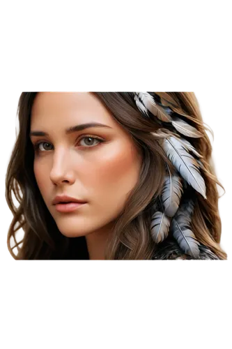 feather headdress,hawk feather,feather jewelry,katniss,native american,indian headdress,deerskin,derivable,mulawin,cherokee,eaglet,american indian,warrior woman,dove,headdress,portrait background,white feather,native,etain,mountain hawk eagle,Conceptual Art,Oil color,Oil Color 05