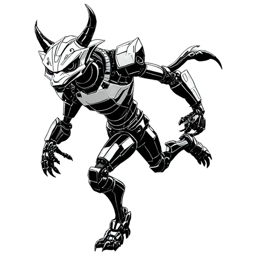 alien warrior,mazda ryuga,scorpion,metal figure,weevil,evangelion evolution unit-02y,oryx,bolt-004,sea devil,cynosbatos,marvel figurine,skordalia,black ant,alien,loukaniko,venom,butomus,warthog,scorpio,mantis,Illustration,Black and White,Black and White 12