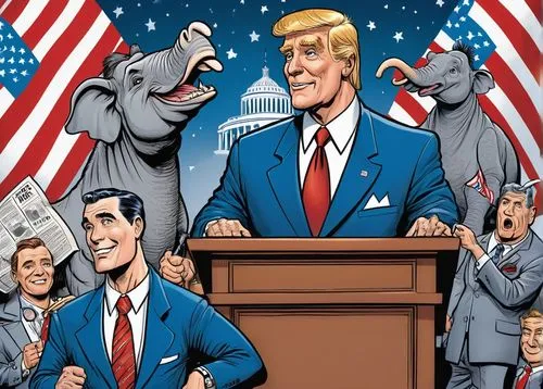 politician,state of the union,election,republican,elections,45,2020,world politics,politics,puppets,patriotism,political,puppeteer,wolf in sheep's clothing,president,we the people,trump,united states of america,politically,donald trump,Illustration,American Style,American Style 13