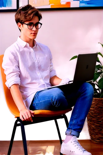 blur office background,geek,coder,nerd,man with a computer,office chair,office worker,blogger icon,male poses for drawing,child is sitting,in a working environment,laptop,chair png,sitting on a chair,ceo,work from home,code geek,desk,laptop in the office,computer freak,Conceptual Art,Oil color,Oil Color 25