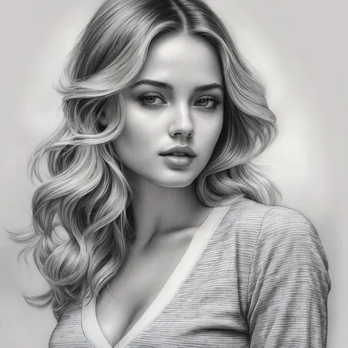 digital painting,girl drawing,girl portrait,pencil drawing,world digital painting,charcoal pencil,romantic portrait,pencil drawings,pencil art,digital art,charcoal drawing,young woman,digital drawing,graphite,blonde woman,fantasy portrait,portrait background,woman portrait,digital artwork,cg,Illustration,Black and White,Black and White 30