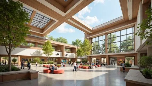 atriums,central park mall,school design,stonebriar,renderings,alderwood,shopping mall,ridgedale,3d rendering,cupertino,southdale,macerich,woodfield,atrium,shopping center,rivervale,malls,northpark,crossgates,utsa