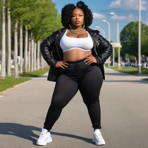 bbw, Afro-Americans,sneakers,urban,jeans,Photography,General,Realistic