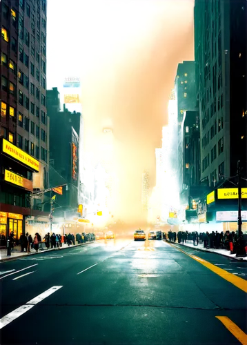 new york streets,city scape,cityscapes,new york taxi,city in flames,longexposure,city highway,apocalyptic,yellow taxi,urban landscape,5th avenue,citylights,newyork,manhattan,volumetric,ampt,long exposure,cosmopolis,new york,street lights,Conceptual Art,Sci-Fi,Sci-Fi 22