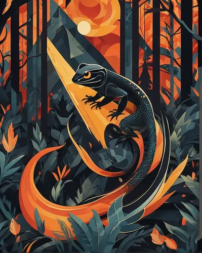 forest dragon,painted dragon,woodland salamander,wyrm,dragon fire,black dragon,charizard,basilisk,dragon,firethorn,dragon design,serpent,draconic,fire breathing dragon,dragons,dragon of earth,fire background,forest fire,fire salamander,dragon slayer,Illustration,Vector,Vector 18