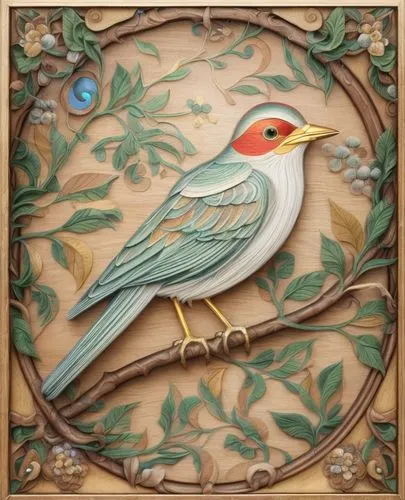 an ornamental bird,ornamental bird,robin redbreast,bird painting,decoration bird,dove of peace,bird illustration,bird frame,flower and bird illustration,floral and bird frame,bird robin,art nouveau fr