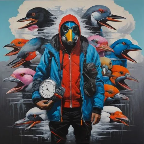 ornithology,bird migration,flock of birds,arctic birds,beak the edge,key birds,antarctic bird,the birds,graffiti art,avian,flock home,migratory birds,bird painting,flock,windbreaker,reykjavik,migrate,falconer,seabird,birdlife,Illustration,Realistic Fantasy,Realistic Fantasy 24