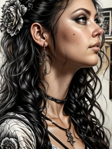 celtic queen,fantasy portrait,victorian lady,fantasy art,adornments,romantic portrait,the enchantress,sorceress,filigree,artemisia,headdress,gothic portrait,athena,steampunk,priestess,mystical portrait of a girl,boho art,elven flower,warrior woman,gypsy soul