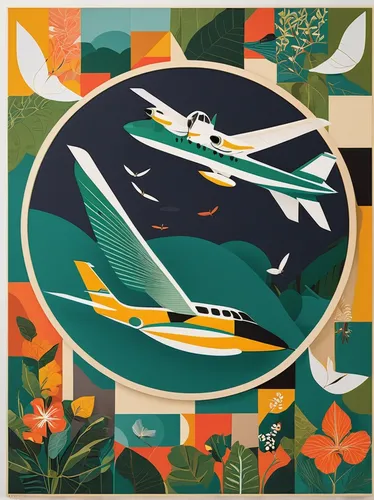 air new zealand,seaplane,travel poster,eagle vector,eagle illustration,tucano-toco,toucans,flower and bird illustration,china southern airlines,aeroplane,seabird,mallards,douglas aircraft company,sea birds,bird migration,art deco border,travel pattern,art deco,art deco background,jet plane,Illustration,Vector,Vector 13