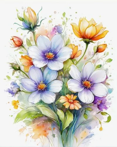 watercolor floral background,flowers png,floral digital background,floral background,watercolor flowers,flower background,flower painting,watercolour flowers,watercolor flower,colorful floral,floral greeting card,white floral background,flower drawing,watercolour flower,flower illustration,flower illustrative,colorful flowers,japanese floral background,flower art,tulip background,Illustration,Paper based,Paper Based 11