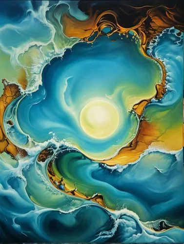 fractals art,ocean waves,oil painting on canvas,seascape,mother earth,swirling,water waves,geological phenomenon,sea landscape,fluid flow,mandelbrodt,continents,glass painting,fluid,tidal wave,underwa