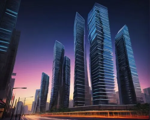 urban towers,futuristic architecture,songdo,supertall,cybercity,skyscrapers,skyscapers,skylstad,tallest hotel dubai,skyscraper,international towers,guangzhou,skyscraping,damac,escala,high rises,tall buildings,highrises,azrieli,arcology,Art,Artistic Painting,Artistic Painting 20