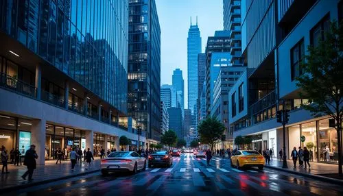 chrysler building,5th avenue,new york streets,city scape,cityscapes,transbay,blue hour,city life,transamerica pyramid,financial district,midtown,manhattan,citylights,cityzen,tall buildings,sanfrancisco,citylife,streetscape,evening city,transamerican