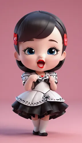 kiss 3d-3d ,kewpie doll,kewpie dolls,rockabella,fashion doll,cute cartoon character,doll figure,doll dress,japanese doll,doll's facial features,the japanese doll,female doll,cloth doll,3d model,collec