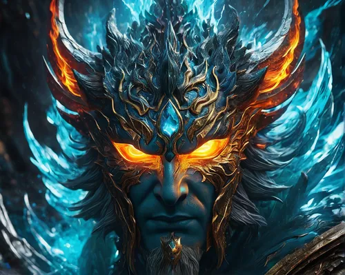 poseidon god face,lokportrait,garuda,warlord,poseidon,black dragon,painted dragon,norse,dragon li,dark elf,fantasy portrait,fantasy warrior,fantasy art,northrend,white walker,dragon fire,yuvarlak,draconic,daemon,kadala,Photography,General,Fantasy