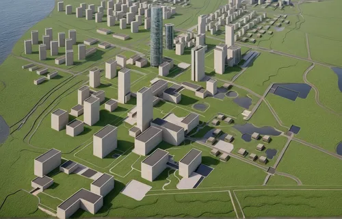 Town Rendering Drawing Trending Sketch Rendering of urbanization images | PromeAI